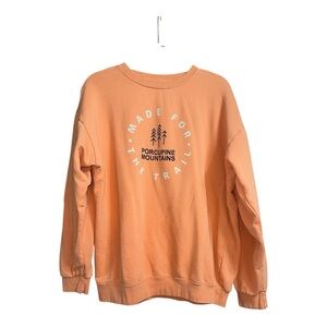 Porcupine Mountains (Michigan) Women’s “Made for the Trails” Sweatshirt, Sz XL